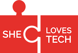 She Loves Tech Global Competition Logo
